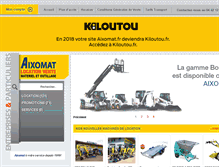 Tablet Screenshot of aixomat.fr